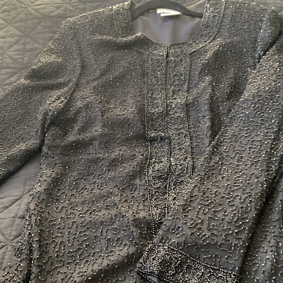 Vintage Holt Renfrew beaded jacket - Picture 12 of 12